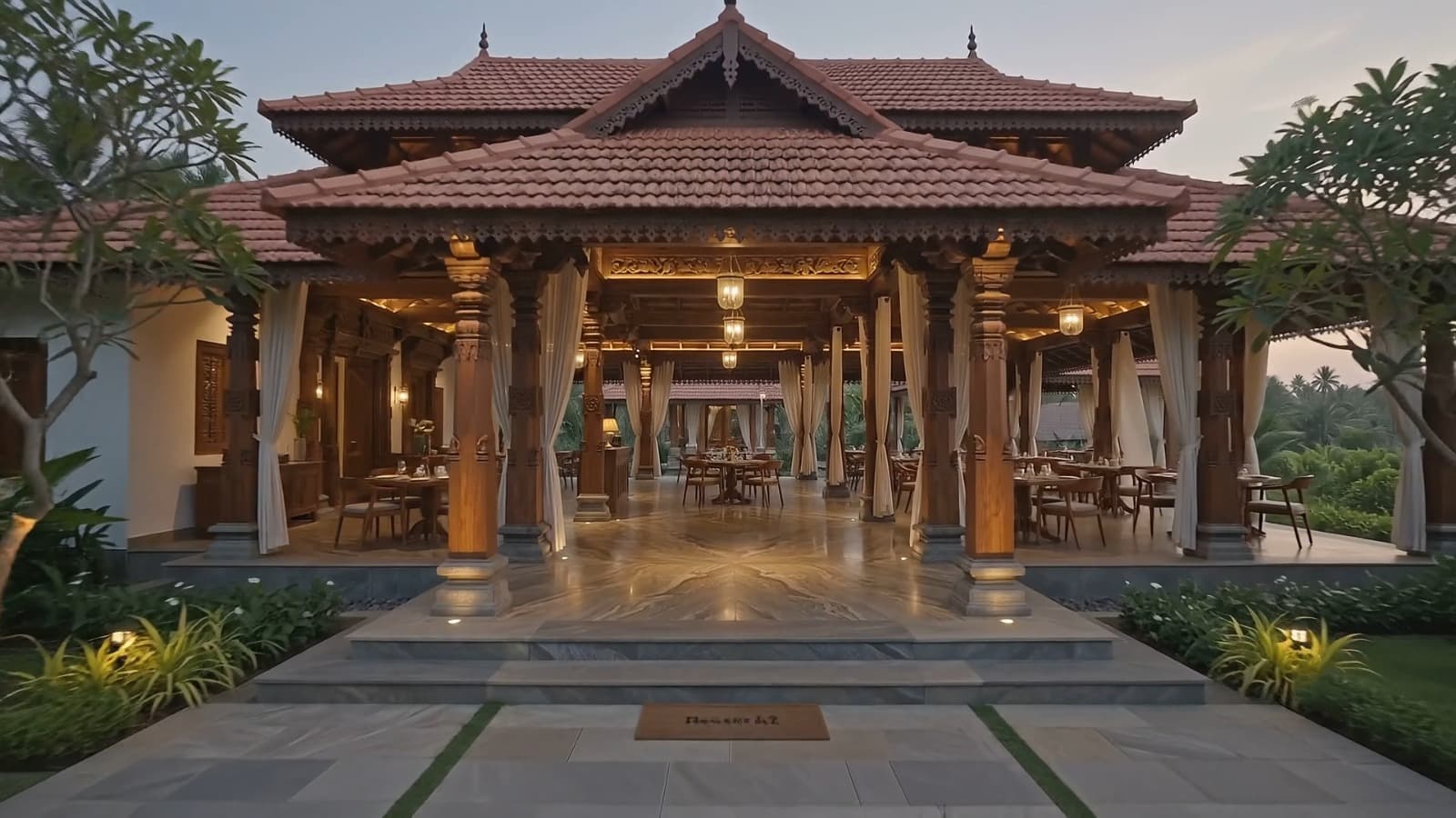 Dining hall at Mother Earth Heritage